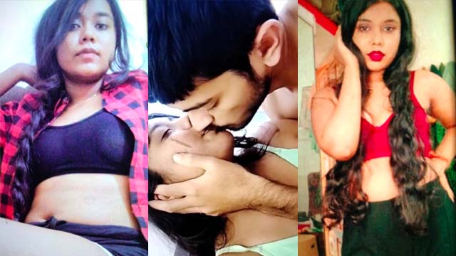 Desi Couple Enjoying Sexy GF Kissing Passionately Giving Bj Mms